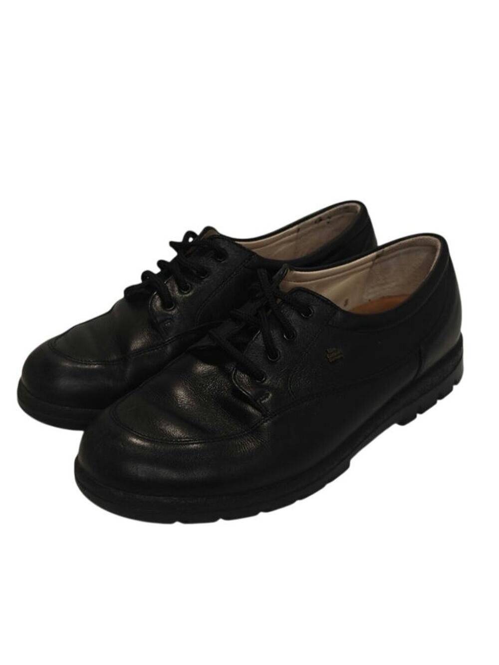 Black leather German made Finn Comfort sz 5 shoes